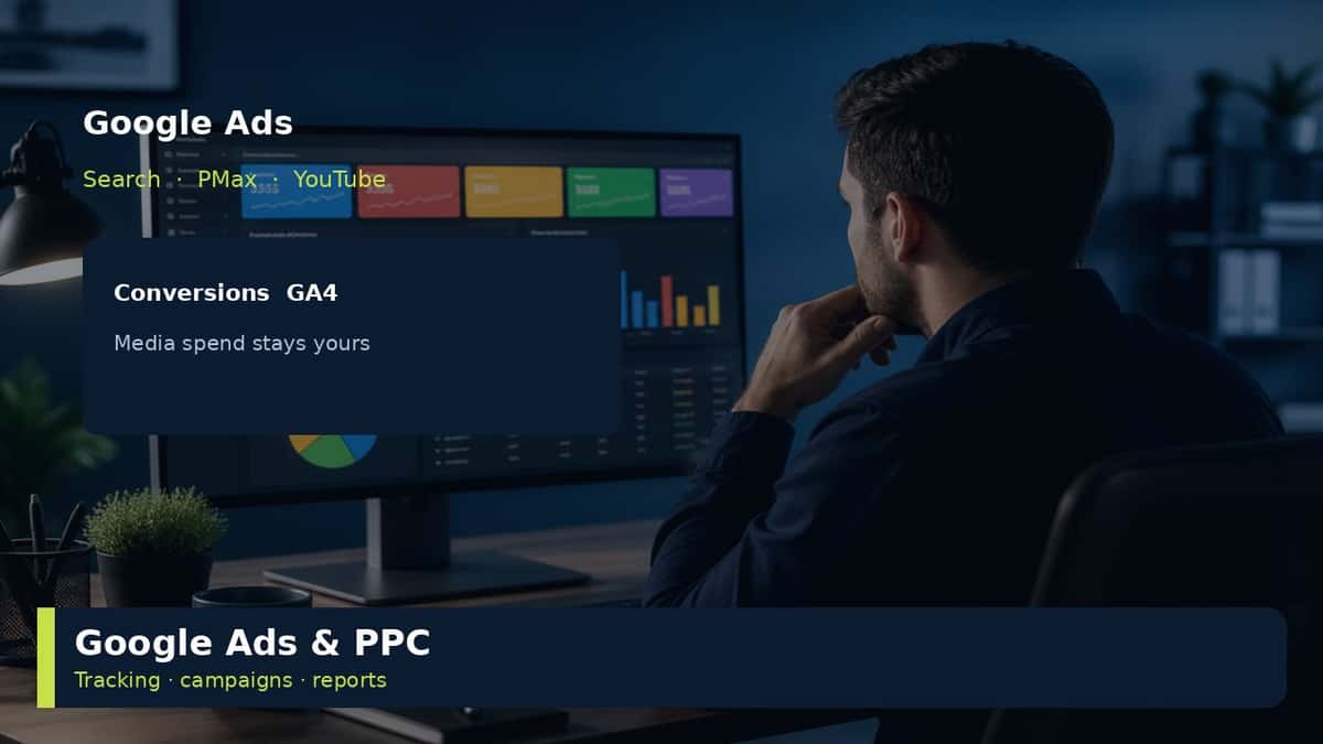 Google Ads campaign dashboard for a Dubai business