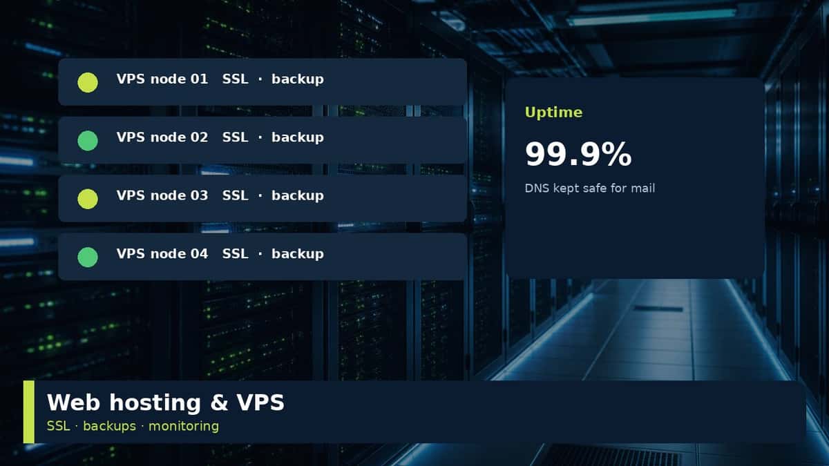 VPS & web hosting — Brand Boost International