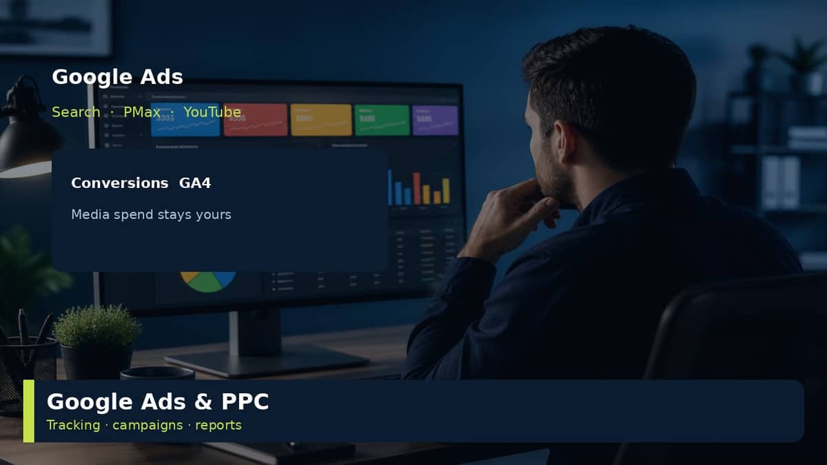 Google Ads campaign dashboard for a Dubai business