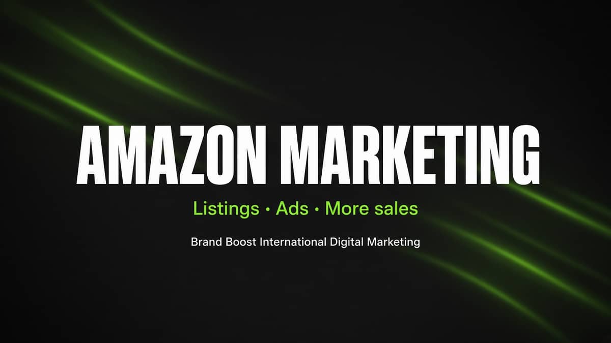 Amazon Marketing Agency | Listings That Sell — Brand Boost International