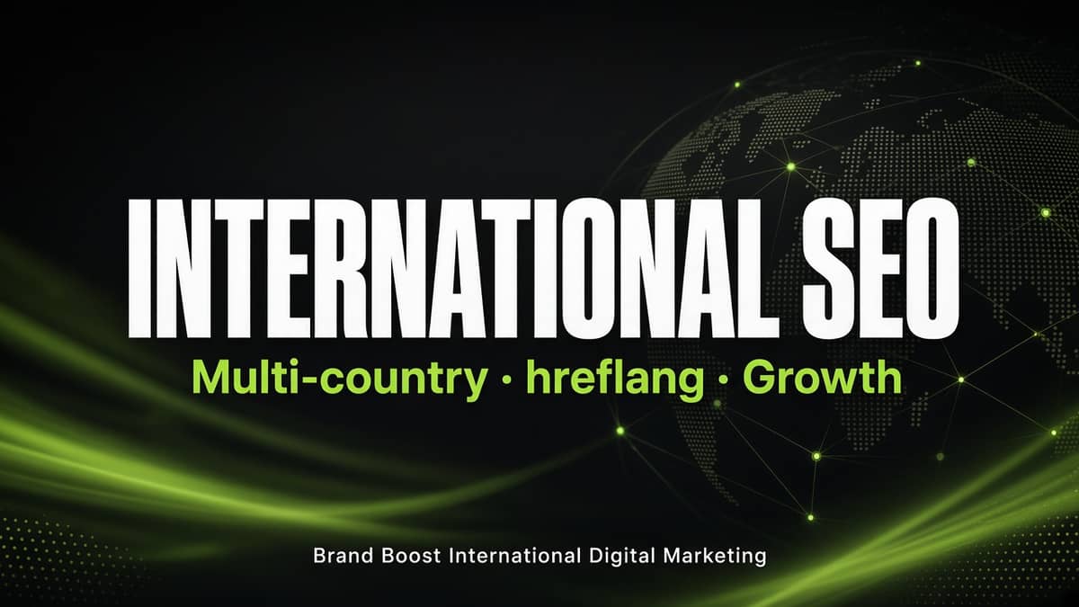 International SEO | Rank in More Countries — Brand Boost International
