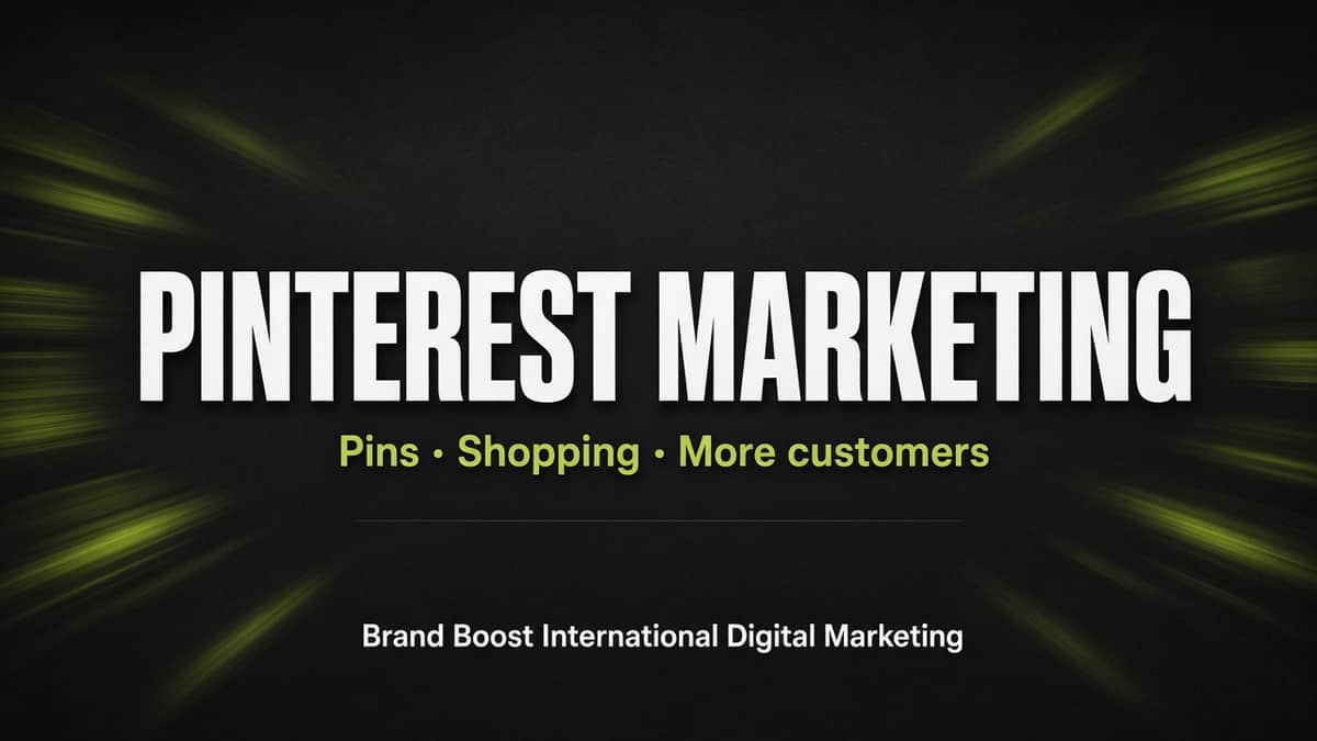 Pinterest Marketing Agency | Pins That Bring Customers — Brand Boost International