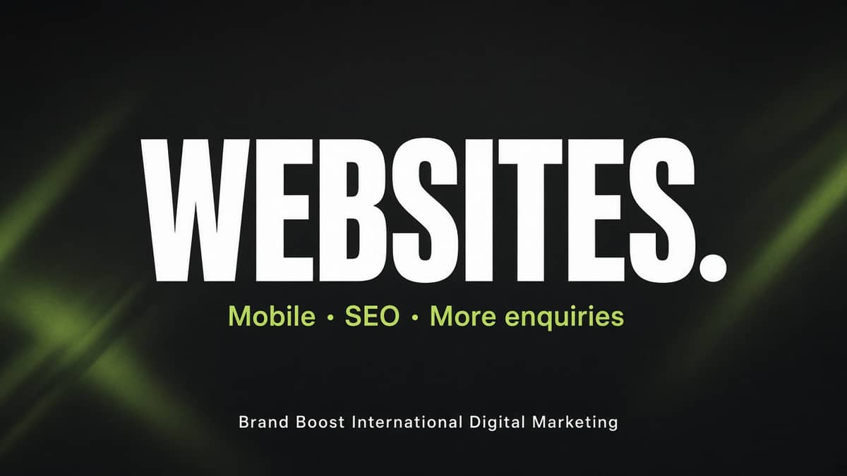 Website Development Agency | Sites That Bring Enquiries — Brand Boost International